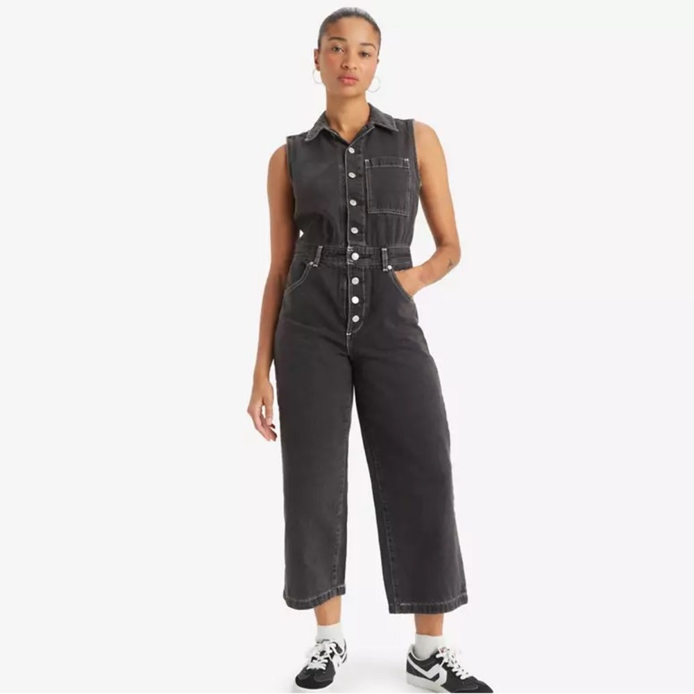 LEVI STRAUSS SLEEVELESS JUMPSUIT